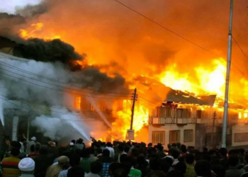 Fire Destroys Shops At Kano Market