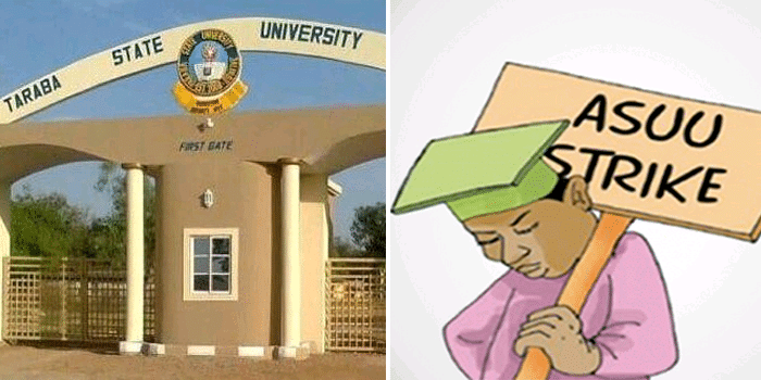 Taraba Varsity ASUU Begins Indefinite Strike 1 ASUU Taraba