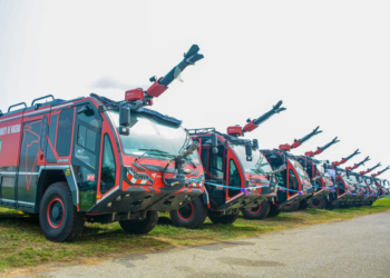 FAAN Procures 10 High Capacity Firefighting Vehicles For Airports