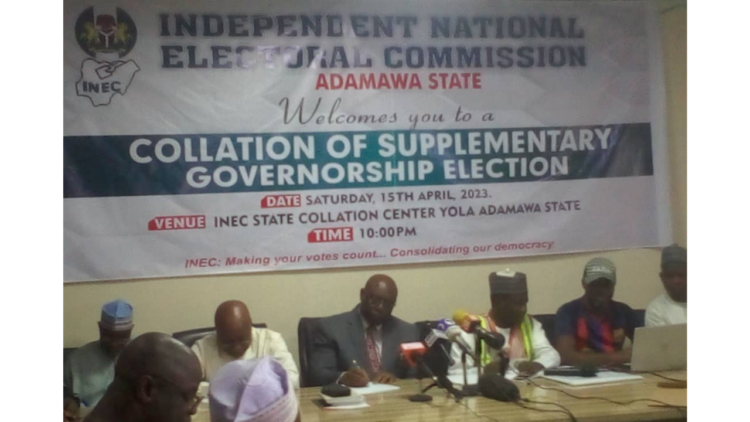 BREAKING: Collation Of Adamawa Gov'ship Election Results Resumes