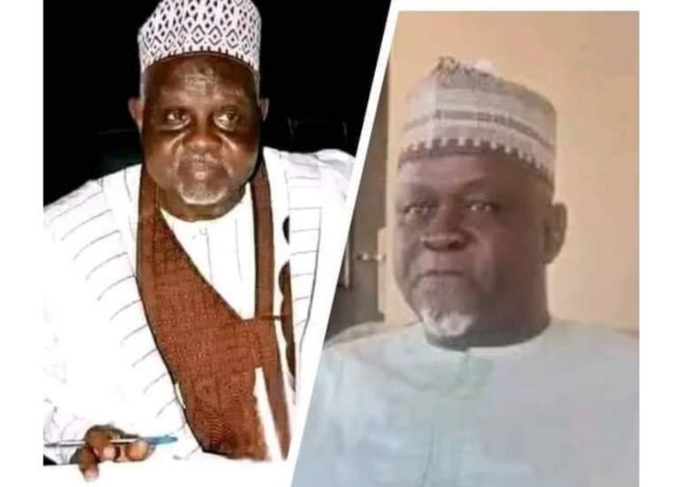 L-R: Prof A.A. Zuru and suspended Adamawa REC, Hudu Yunusa-Ari.