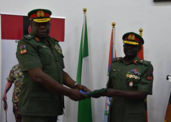 10th GOC 6 Division, Gen Abdussalam, Assumes Command