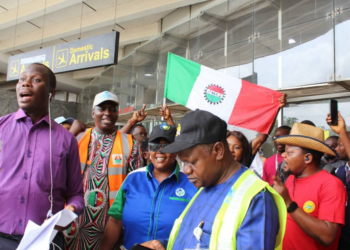 Passengers Stranded As Aviation Workers Begin Strike