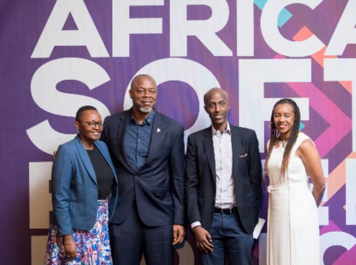 Nkiru Balonwu, Founder & Creative Director for Africa Soft Power (1st right) and other participants during the 2022 Summit.
