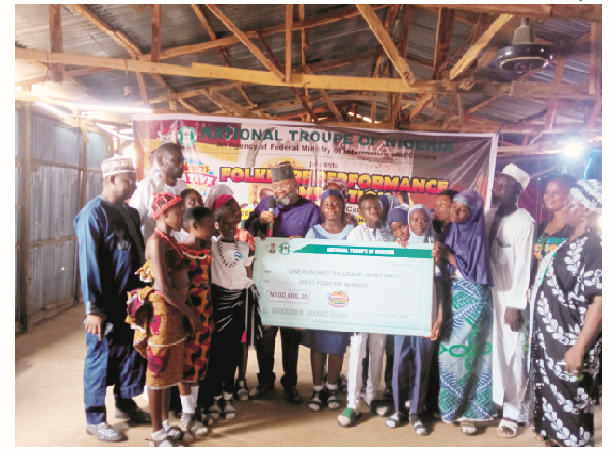 World Theatre Day: National Troupe of Nigeria Marks Day With IDP Children 1 national troupe