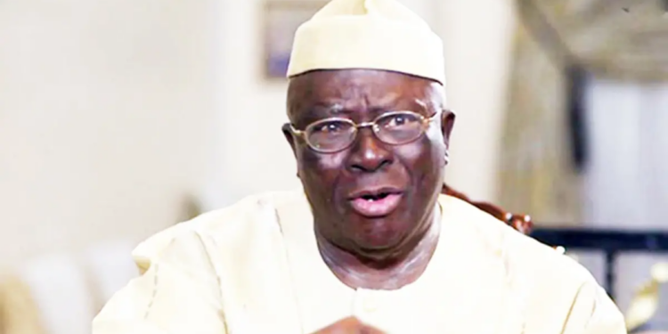 Late Chief Ayo Adebanjo.