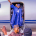 BREAKING: President-elect Tinubu Returns To Nigeria