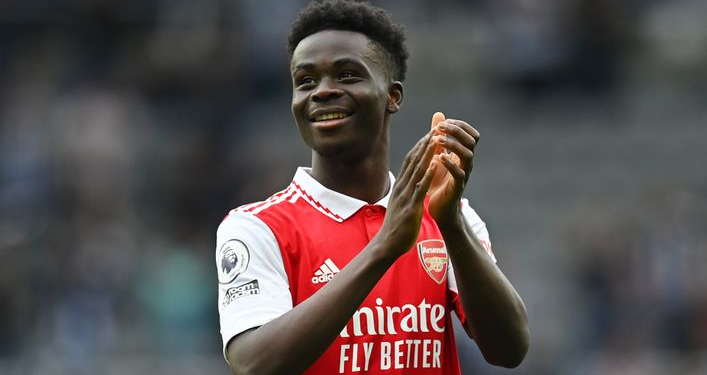 Arsenal List Saka