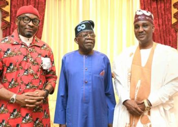 10th NASS: Abbas, Ben Kalu Meet Tinubu, Obasanjo