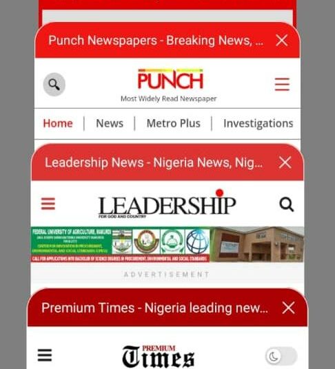 Most viewed news websites in Nigeria