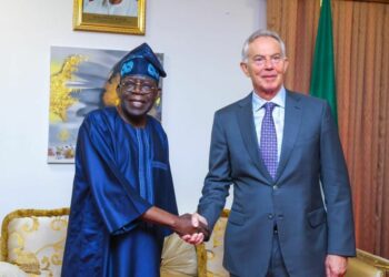 Tony Blair Visits Tinubu In Abuja 