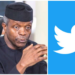 Twitter Removes Osinbajo’s Verification Tag For Changing Profile Photo