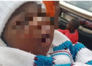 Baby Dumped At Edo IDP Camp With SOS Note