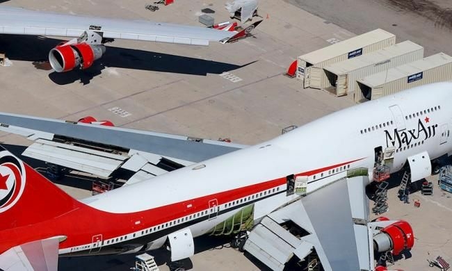 JUST-IN: Max Air Plane Crash-lands At Abuja Airport 1 dc215cea c134 4c68 bbcb bef7013b8f43