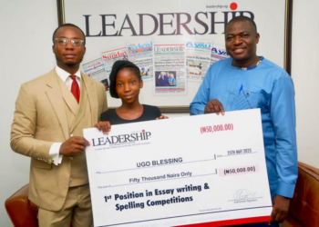 13-yr-old Student Wins LEADERSHIP Logo Design Contest