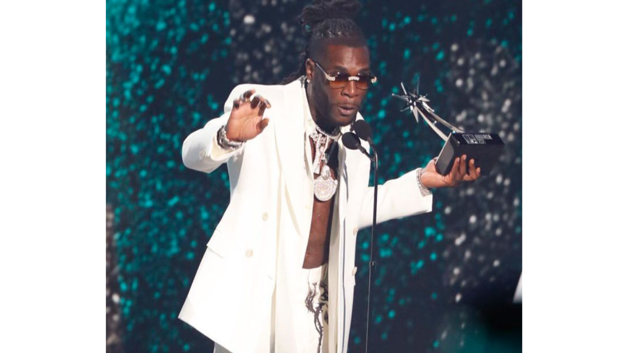 BET Awards: Burna Boy Wins Best International Act