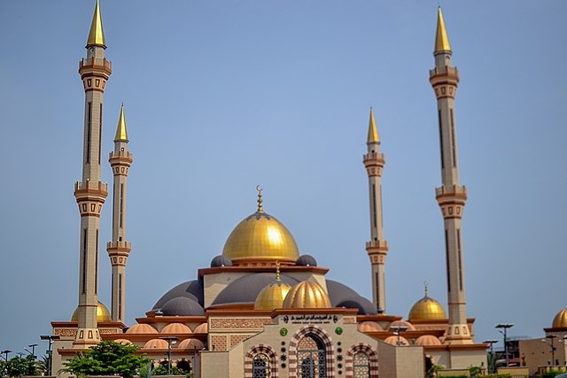 Ilorin Central Juma'at Mosque. Photo by Abdullahi Olesin, Ilorin.
