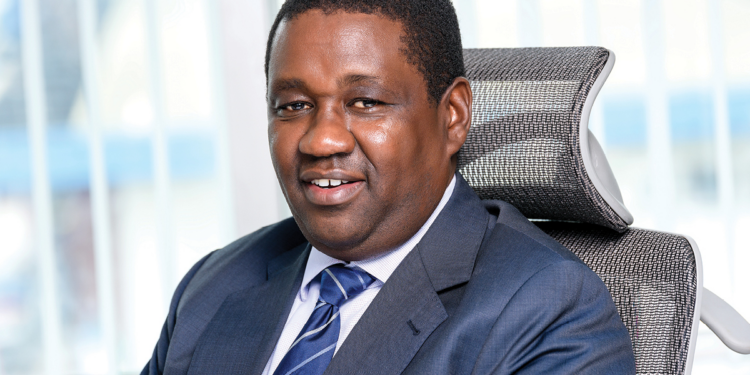 The managing director FrieslandCampina WAMCO, Mr Ben Langat