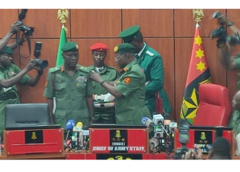 JUST-IN: Maj Gen Lagbaja Assumes Office As 23rd Army Chief