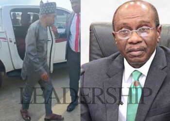 JUST-IN: Emefiele Arrested In Lagos, Flown To Abuja For Questioning
