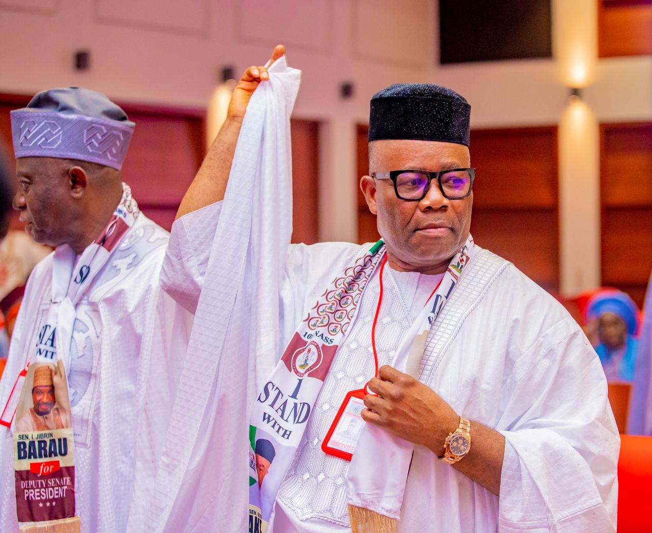 BREAKING: Akpabio Wins Senate President Race