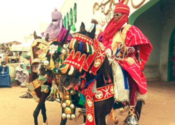 Ilorin Durbar: Colour As Kwara Gov Joins Emir In Horse Ride