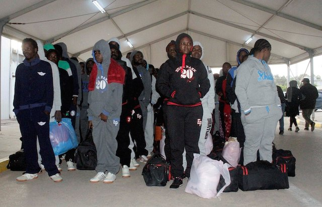 40 Nigerians Regain Freedom From Libyan Detention 1 Libyan Detention Nigerians