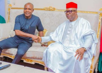 We Will Work With You, Akpabio Assures Enugu Governor