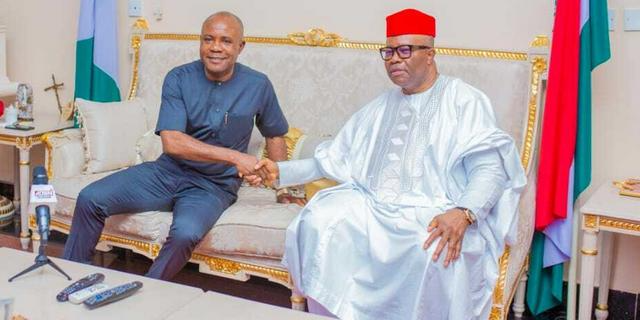 We Will Work With You, Akpabio Assures Enugu Governor 1 Mbah Akpabio