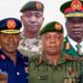‘N’East, S’East Have Produced Fewest Service Chiefs’