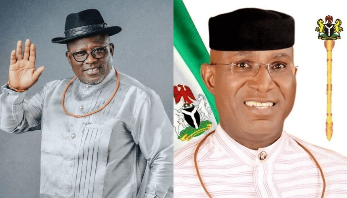 Oborevwori, Omo-Agege Begin Legal Fireworks At Tribunal 1 Sheriff Oborevwori and Ovie Omo