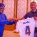 Real Madrid Star David Alaba Visits President Tinubu In France