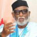 Ignore Akeredolu’s Death Rumour, Says Ondo Govt