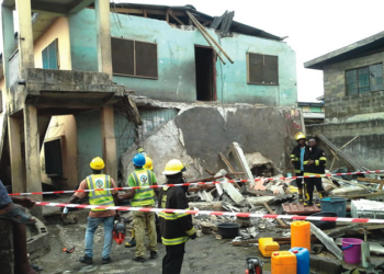 Kano Firefighters Rescue 7 Trapped In Collapsed Building