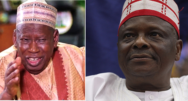You Can't Look At My Face Talkless Of Slapping Me, Kwankwaso Replies Ganduje 1 ganduje kwankwaso 1