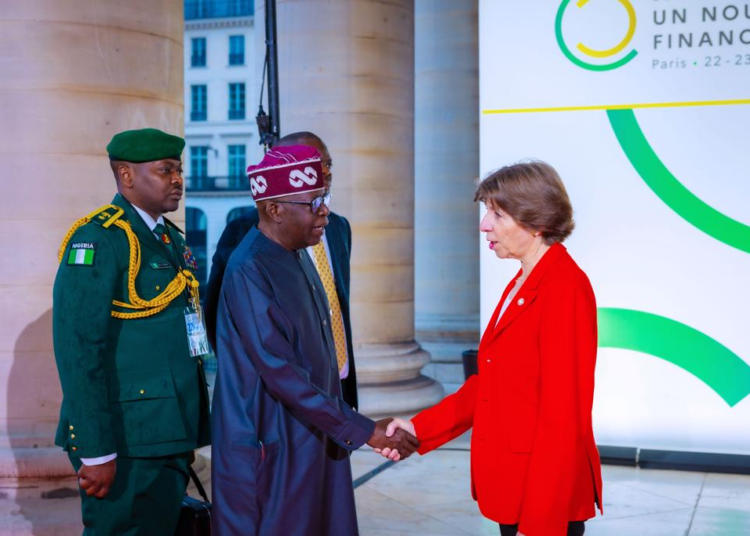 Tinubu Joins World Leaders In France