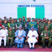 Tinubu Arrives Guinea-Bissau For ECOWAS Summit, Visits Nigerian Troops