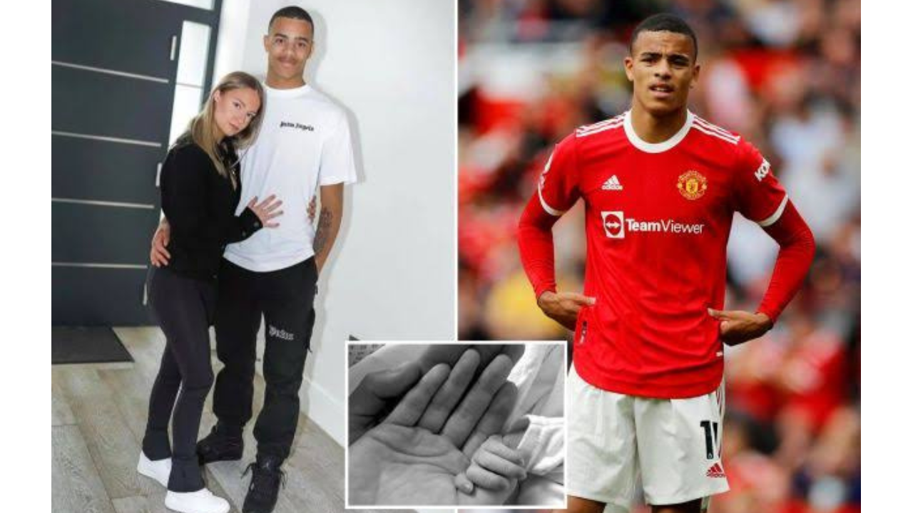 EPL Manchester Utd Star, Mason Greenwood, Baby With Girlfriend