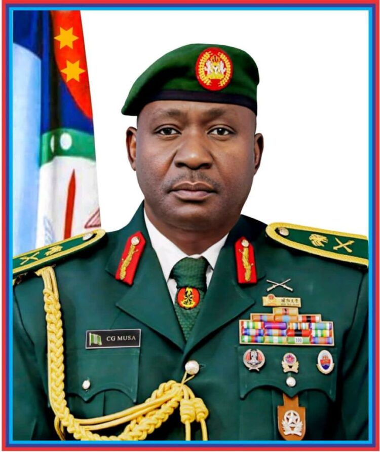 Chief of Defence Staff, Gen. C.G. Musa