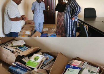 Plateau Varsity Alumnus Donates Books To Alma Mater On Return From PhD Studies Abroad