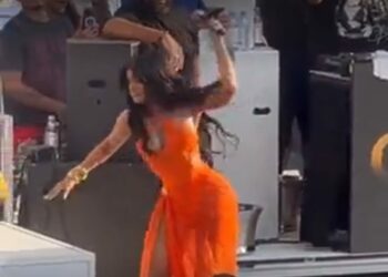 Cardi B Throws Mic At Audience Member Who Tosses Drink At Her On Stage