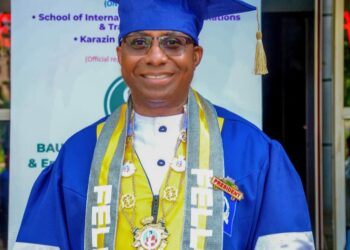 Nigerian Man Bags Ukrainian Varsity Award For Promoting Education 