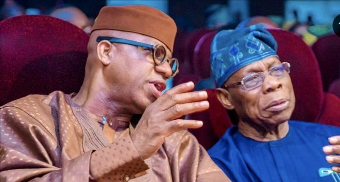 Abiodun Meets Obasanjo, Begs Nigerians To Endure Pains Of Subsidy Removal 1 Obasanjo and governor Abiodun