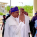 JUST-IN: Ex-President Buhari Makes First Public Appearance At Katsina Retreat 5 JUST-IN: Ex-President Buhari Makes First Public Appearance At Katsina Retreat