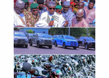 Zulum Presents 50 Patrol Vehicles, 300 Motorcycles To Military, CJTF, Others