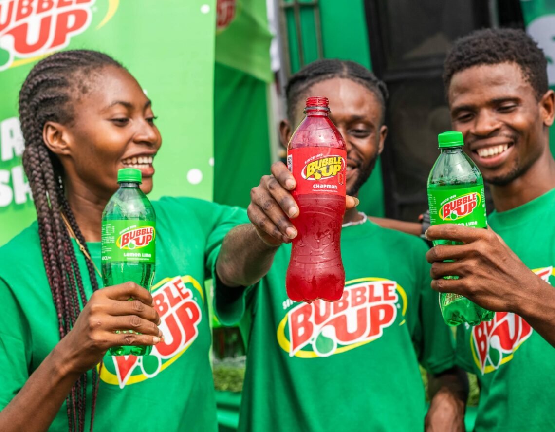 A Wave Of Freshness Bottling Company's Bubble Up Lands In Nigeria!