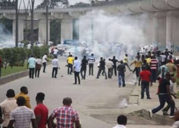 Scores Injured As Protesters, JTF Clash Over Derivation Fund Sharing In A’Ibom