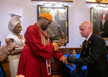 Aberdeen Royal Mission Honours Olu Of Warri With Sword Of Faith, Armour