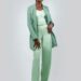 Unique All-Green Zalzsa 2023 Collections From Delectable Faith Florence Of K3D Couture 