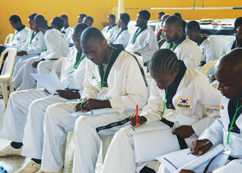 KCCN Donates Teakwondo Equipment To Institutions, Trains 60 Coaches